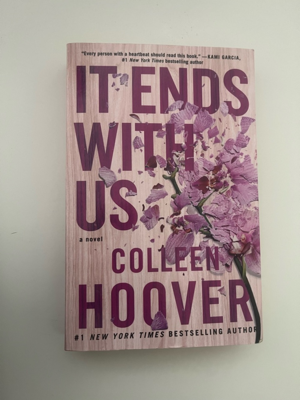 It Ends With Us - Pink Paperback Novel